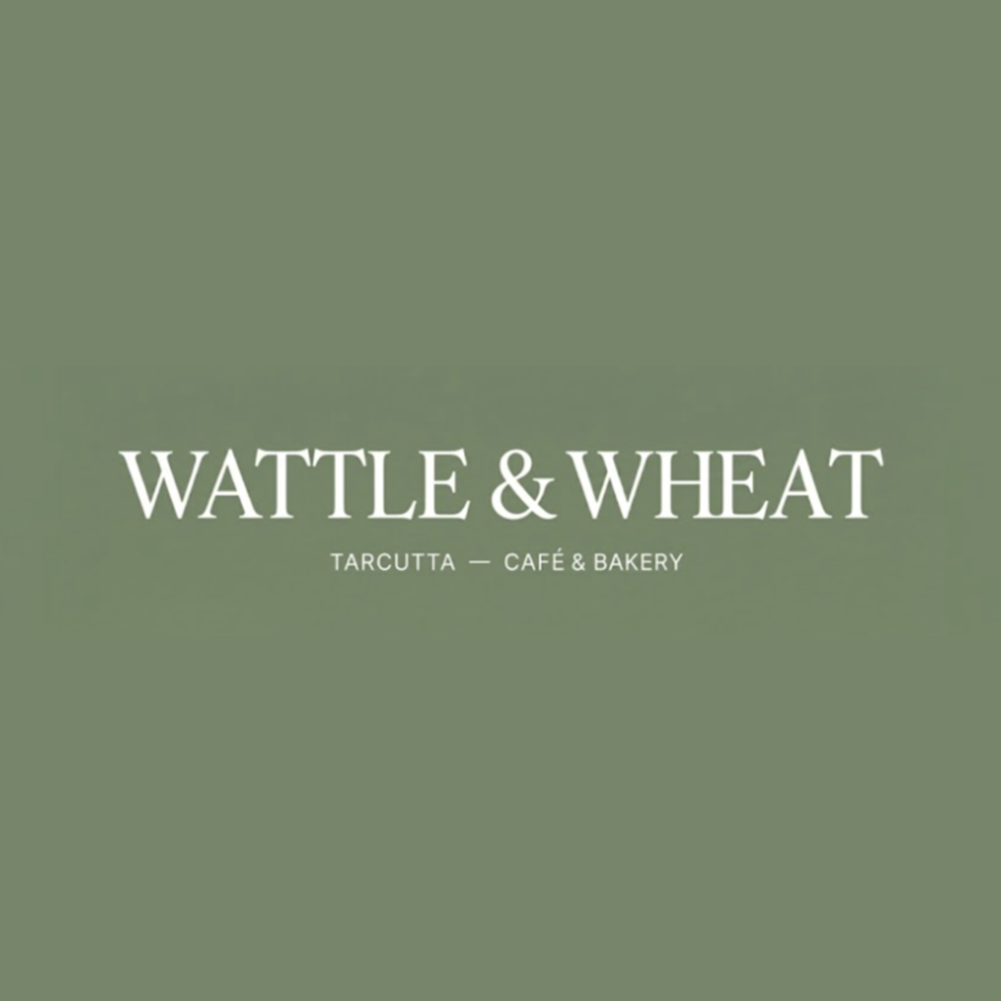 Wattle & Wheat Café logo